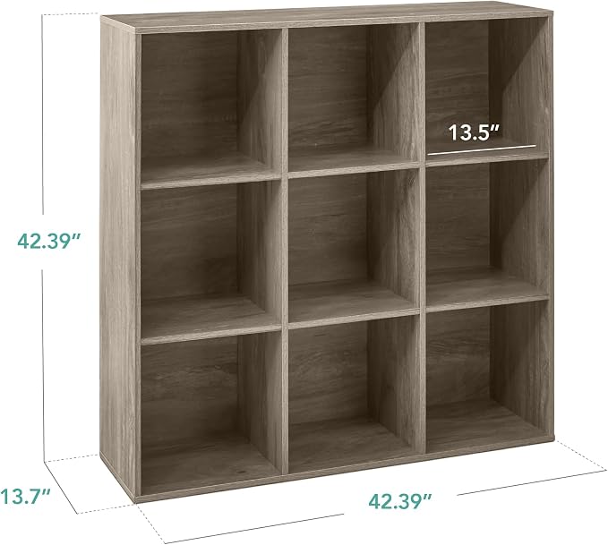 Best Choice Products 9-Cube Storage Organizer, 13.5in Shelf Opening, Display - Image 2