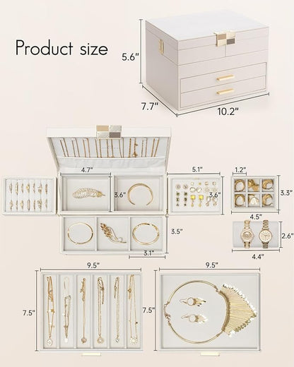 Vlando 4 Layers Jewelry Box - Image 6