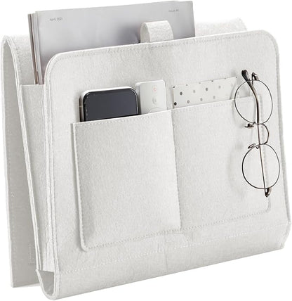 YOUDENOVA Bedside Caddy, Bedside Storage Caddy, Bedside Organizer by YOUDENOVA
