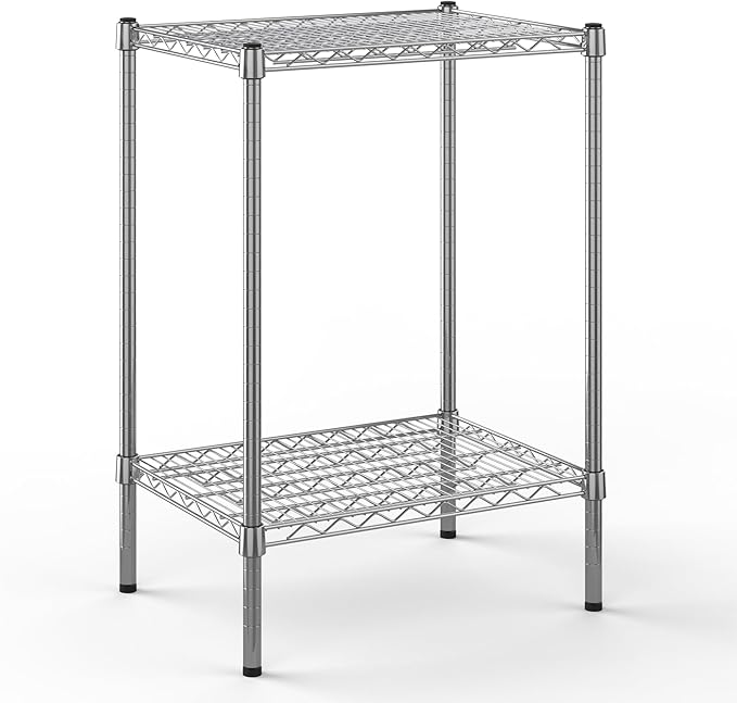 18" Deep x 24" Wide x 34" Height Wire Shelving Kit | 2-Tier | NSF Commercial by Regal+Altair