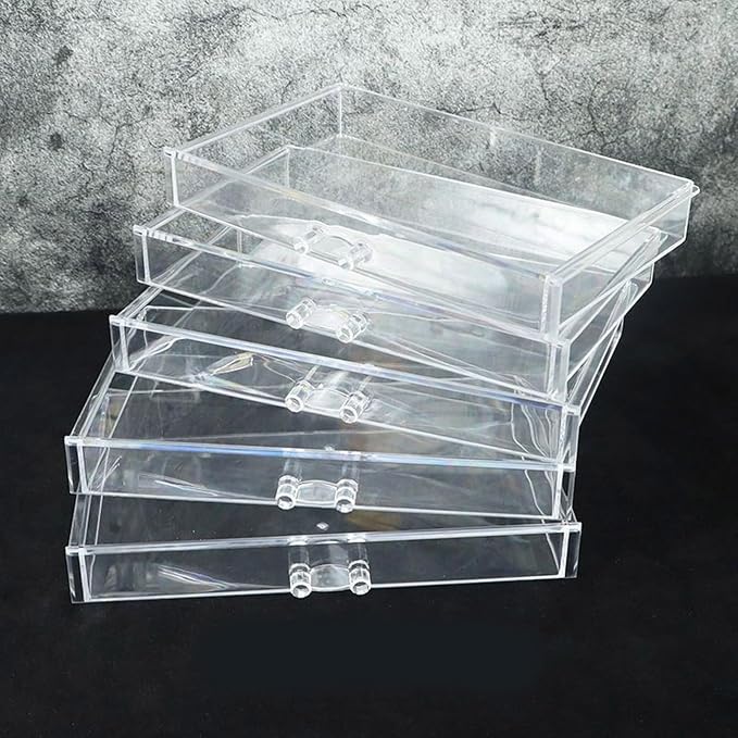 Space Saving Acrylic Cosmetic Storage Drawers Multi Drawers Acrylic Organizer - Image 8