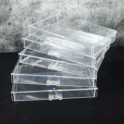 Space Saving Acrylic Cosmetic Storage Drawers Multi Drawers Acrylic Organizer - Image 8