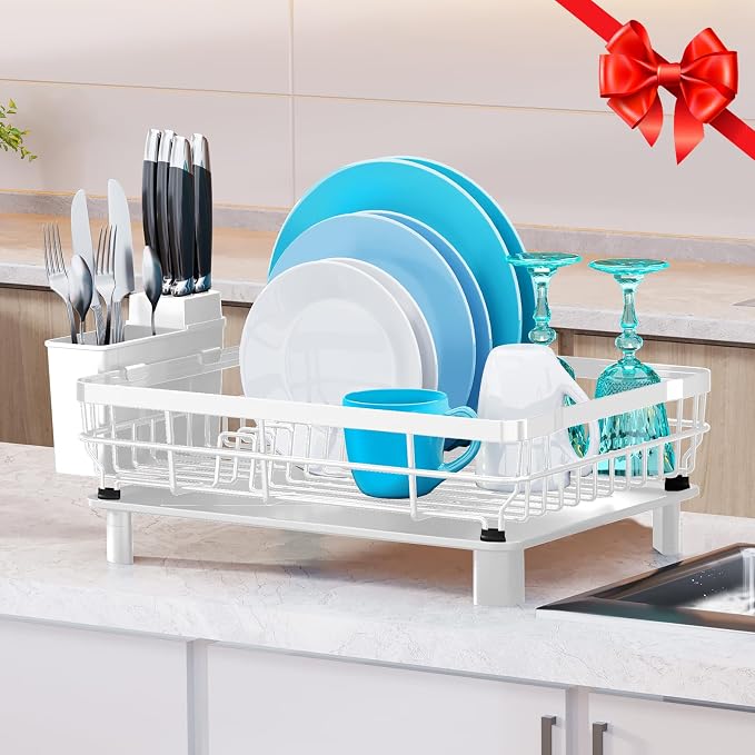 MOUKABAL Dish Drying Rack, Dish Rack, Large Dish Racks - Image 6