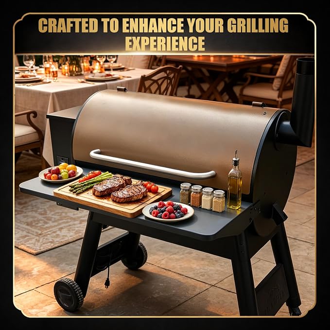 QuliMetal BAC363 Grill Folding Shelf - Image 4