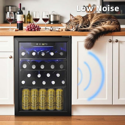 Antarctic Star 16 Bottle Wine Cooler Beverage Refrigerator Small Mini Wine - Image 6