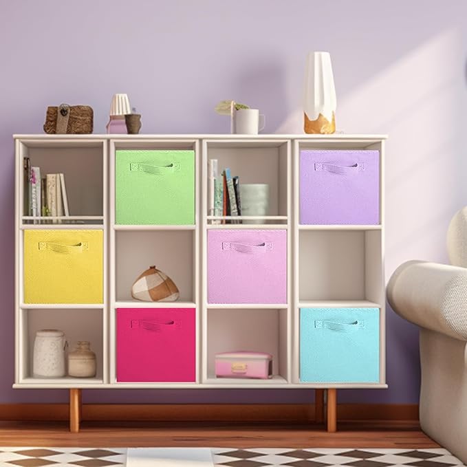 ShellKingdom Foldable Fabric Storage Cubes And Cloth Organizer Drawer - Image 3