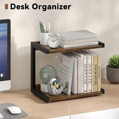 MARTY Kitchen Counter Shelf Organizer, 2 Tier Coffee Station/Bar Organizer | - Image 5