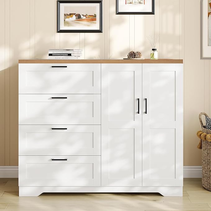 GarveeHome Multifunctional Wooden Dresser by GarveeHome