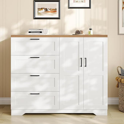 GarveeHome Multifunctional Wooden Dresser by GarveeHome