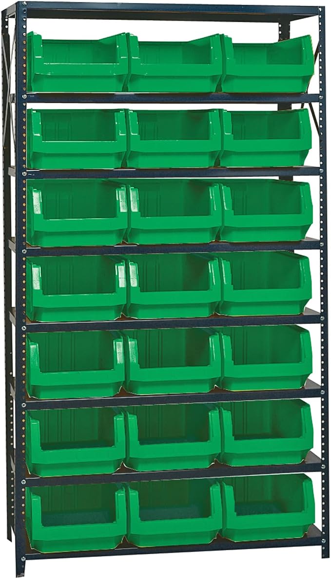 Quantum MSU-532GN Heavy-Duty Modular Magnum Steel Shelving Storage Rack Unit by QuantumStorageSystems