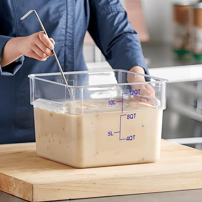 4 Pack Food Storage Containers, 12 Quart - Image 9