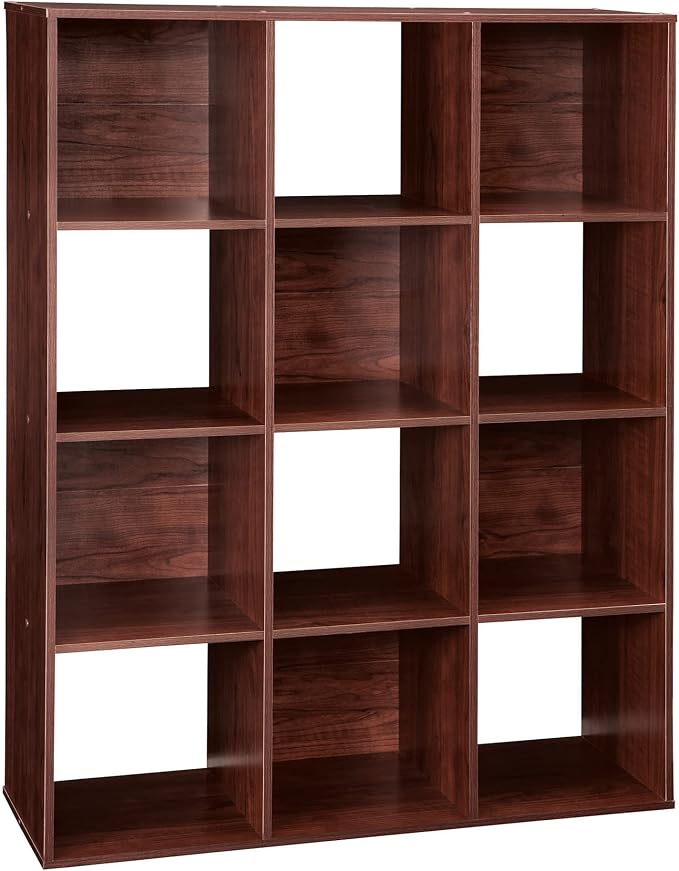 ClosetMaid Cubeicals 12 Cube Storage Shelf Organizer Bookshelf, Vertical or - Image 4