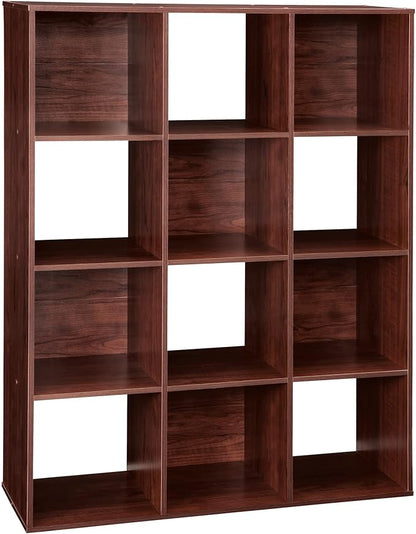 ClosetMaid Cubeicals 12 Cube Storage Shelf Organizer Bookshelf, Vertical or - Image 4