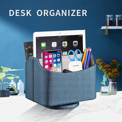 YAPISHI Remote Control Holder Swivel Remotes Caddy Organizer - Image 2