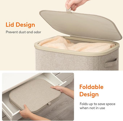 Lifewit 105L Plastic Laundry Basket - Image 7