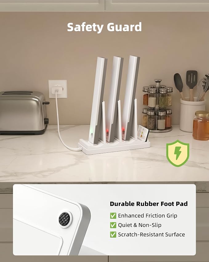 EZVALO Charging Station for Under Cabinet Lighting, Charging Base Compatible - Image 6