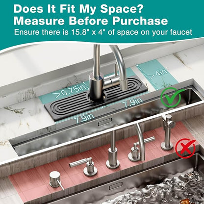 DK177 Faucet Mat for Kitchen Sink - Image 3