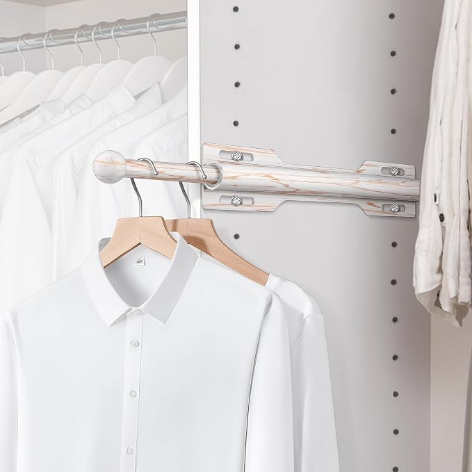 FIRJOY 12" Valet Rod for Closet Pull Out - Image 2