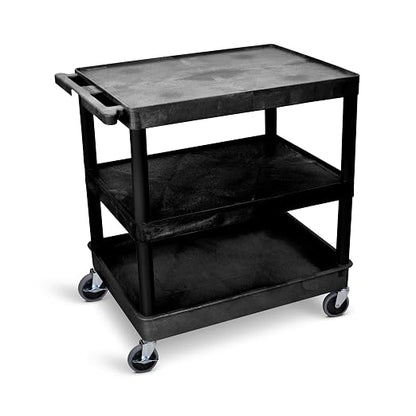 FSE 373-TC222-B Large Flat Shelf Cart - Image 2