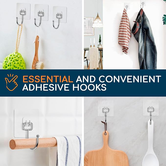 GLUIT Adhesive Large Wall Hooks - Image 8