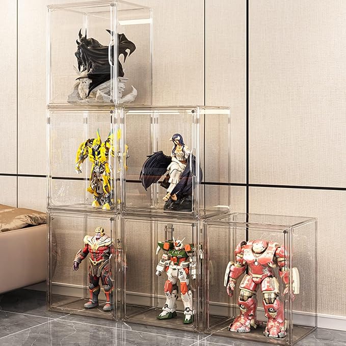 Clear Stackable Plastic Storage Bins - Image 3
