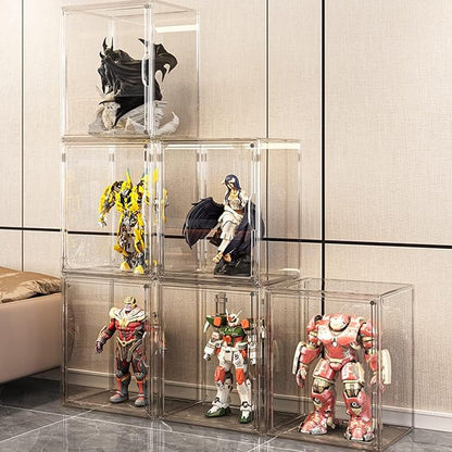 Clear Stackable Plastic Storage Bins - Image 3