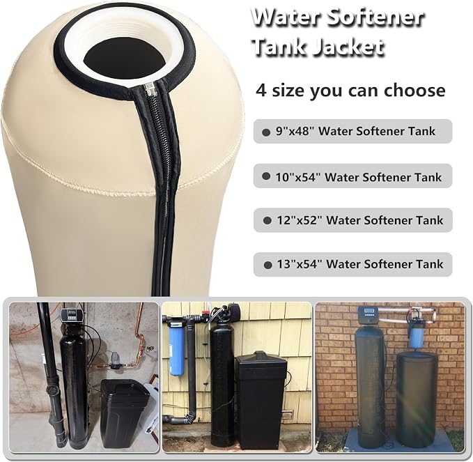 Okcool Water Softener Tank Jacket, Water Softener Neoprene Sweat Jacket - Image 2