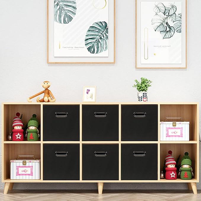 Yunkeeeper storage bins Cubes, Fabric Cube Organizer - Image 6