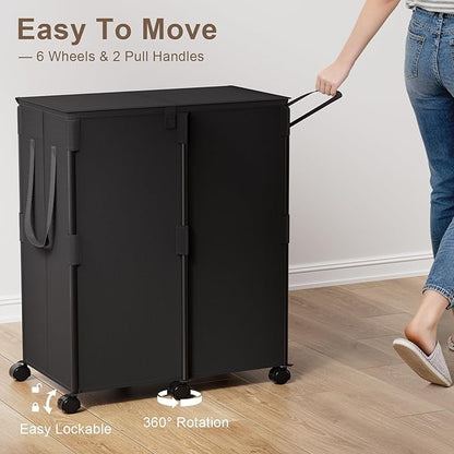 140L Double Laundry Hamper - Image 2