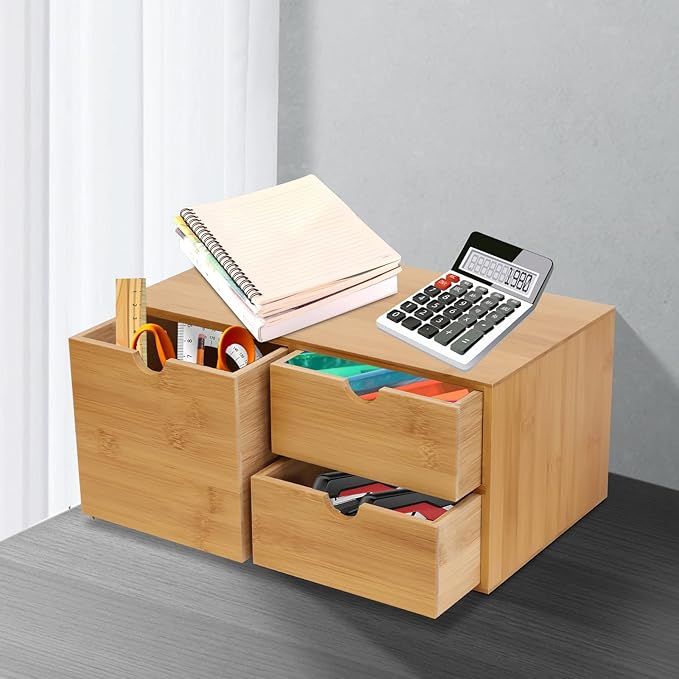 TFCFL Bamboo Desk Organizer - Image 8