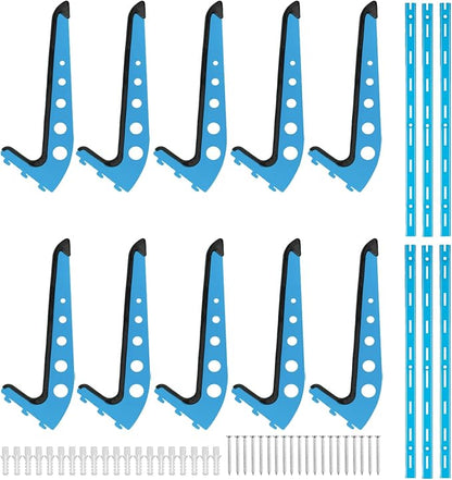 Snowboard Wall Mount, Adjustable 5/6 Board Surfboard Rack, Surfboard Wall - Image 6