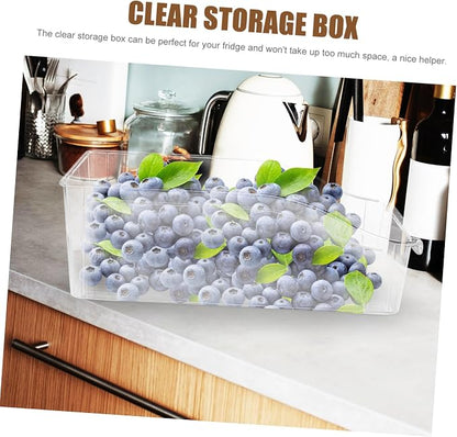 Clear Refrigerator Drawer Organizer Storage Container - Image 8