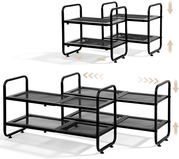 Expandable Shoe Rack by Unknown
