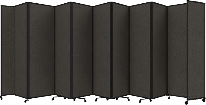 Versare Room Divider 360 Portable Wall Partition | Folding Panels | Large by VERSARE