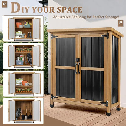 Weatherproof Outdoor Storage Cabinet - Image 5