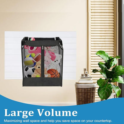 Kokone Wall Hanging Basket for Slat Walls- Mesh Storage Basket for Slatwall - Image 9