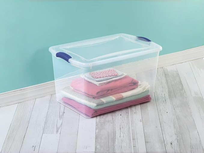 66 Quart Storage Bins with Lids - Image 7