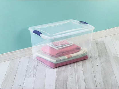 66 Quart Storage Bins with Lids - Image 7