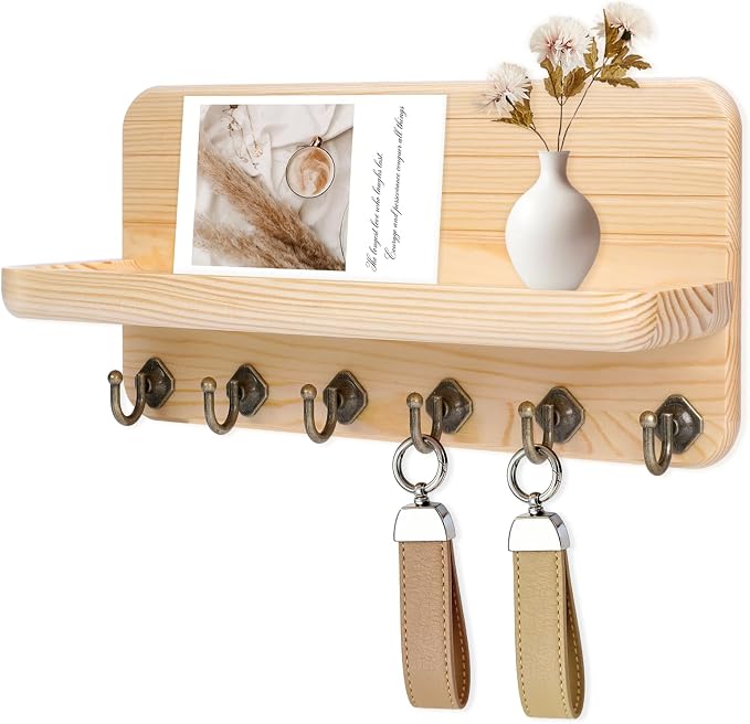 Key Holder for Wall, Mail Organizer Wall Mount by Unknown