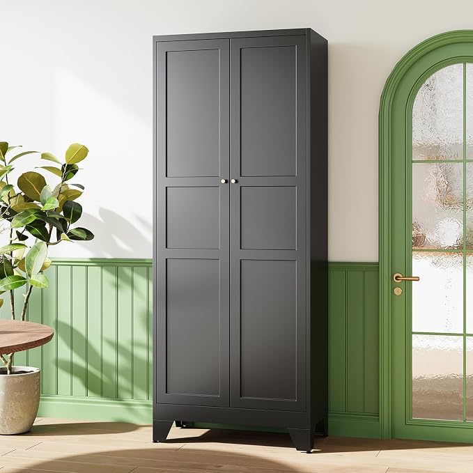 Letaya 75" H Metal Storage Cabinet - Image 9