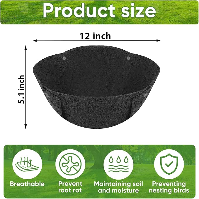 HKZ Hanging Planter Basket Liners - Image 4