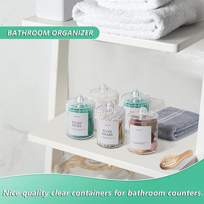 Bathroom Organizers and Storage, 4 Pack Bathroom Accessories, Bathroom Decor - Image 2