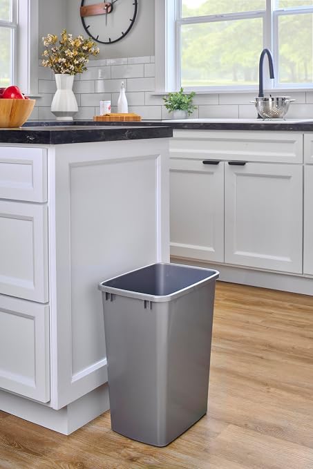 Rev-A-Shelf 2-Pack 35 Quart Polymer Replacement Trash Bin, Recycle Waste - Image 6