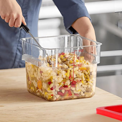 4 Pack Food Storage Containers, 6 Quart - Image 9