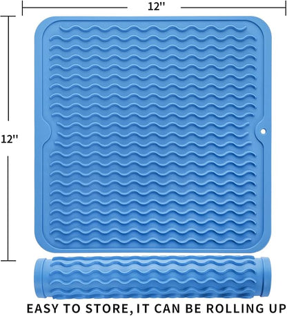 Silicone Dish Drying Mat for Multiple Usage, Easy clean, Eco-friendly, - Image 2