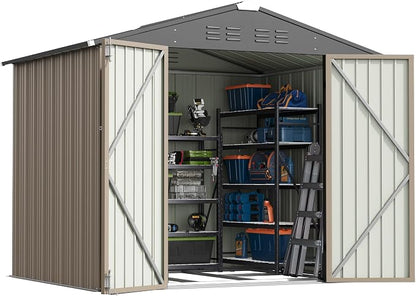 Patiowell 8x6 FT Outdoor Storage Shed - Image 7