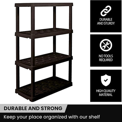 Oskar Heavy Duty Plastic Storage Shelves- - Image 7