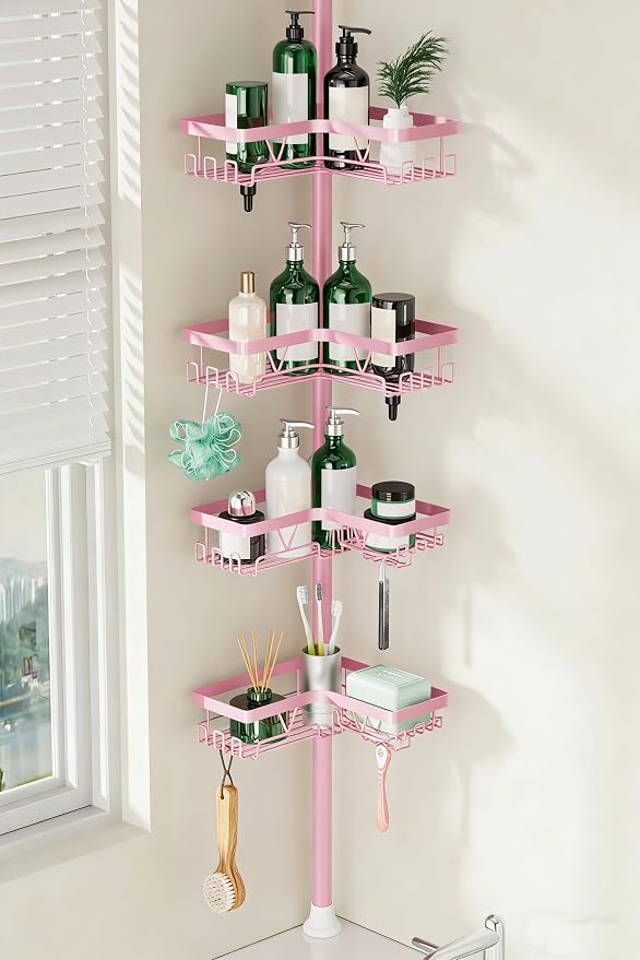 DAOYA Corner Shower Caddy Tension Pole by DAOYA