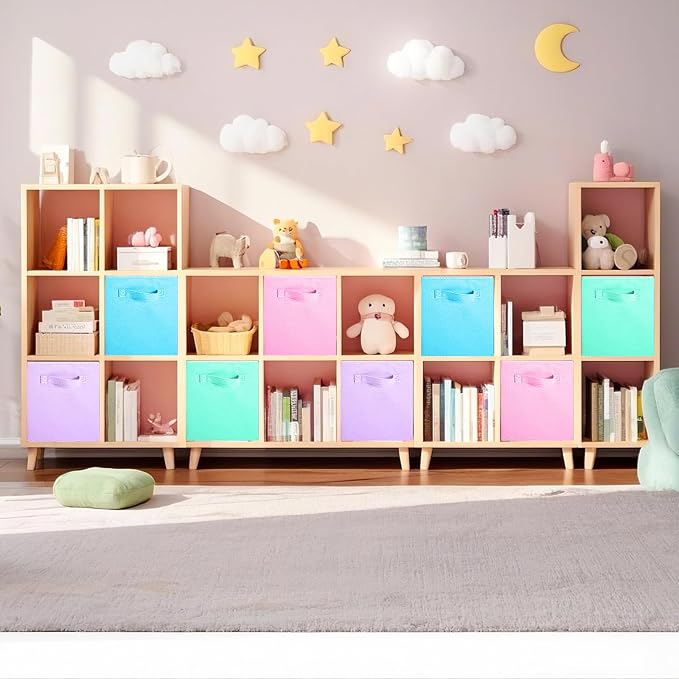 ShellKingdom Storage Bins, Foldable Fabric Storage Cubes And Cloth Organizer - Image 2
