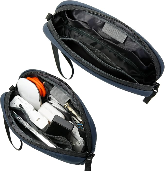 BANGE Cable Organizer Travel Case, Tech Pouch - Image 3